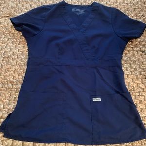 Grey’s Anatomy Scrub Top Navy!!!😊🙌
